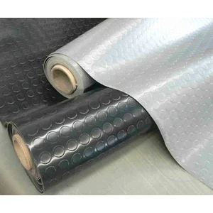 Pvc Yer Taban Döşemesi Muşambası Döşeme Lastiği En 200 Cm Renk Siyah