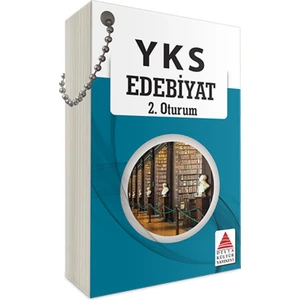 Delta Kültür Yayınevi Yks 2. Oturum Edebiyat Kartları