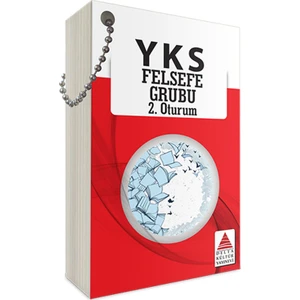 Delta Kültür Yayınevi Yks 2. Oturum Felsefe Grubu Kartları