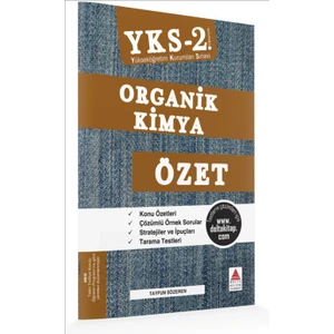 Delta Kültür Yayınevi Yks 2. Oturum Organik Kimya Özet
