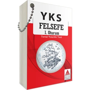 Delta Kültür Yayınevi Yks 1. Oturum Felsefe Kartları Tyt