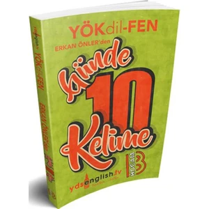Benim Hocam Yayınları  YÖKDİL Fen Günde 10 Kelime Cep Kitabı