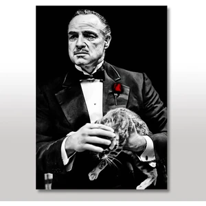 Ahşap Tablo The Godfather 25x35 Cm