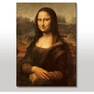 Ahşap Tablo Mona Lisa 35x50 Cm