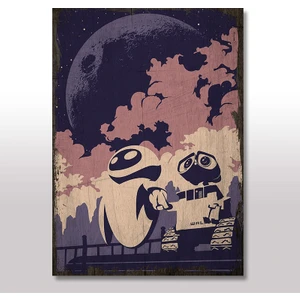 Ahşap Tablo Wall E VOL-İ 25x35 Cm