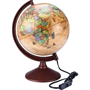 BRONS KÜRE 26 CM IŞIKLI ANTİK BR-812