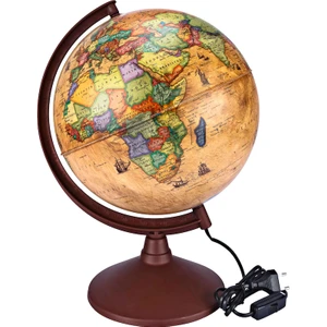 BRONS KÜRE 30 CM IŞIKLI ANTİK BR-813