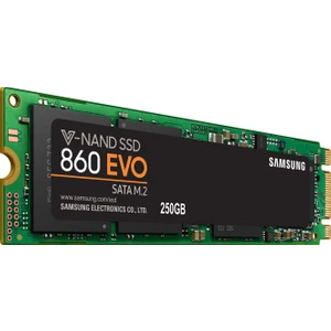 860 Evo 250GB 550MB-520MB M.2 SSD