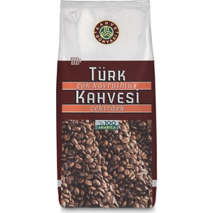Kahve Dünyası Çok Kavrulmuş Türk Kahvesi Çekirdek 1Kg