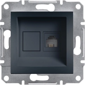 Asfora Plus 1*RJ11 Antrasit