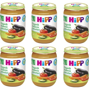 HiPP Organik Akdeniz Sebzeleri Kavanoz 190 gr. 6 Adet