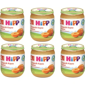 HiPP Organik Kayısı Püresi 125 gr. 6 Adet