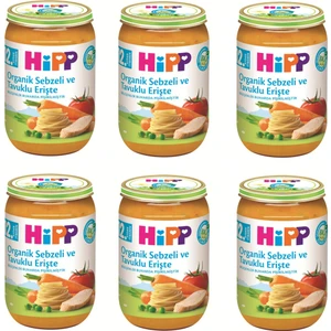 HiPP Organik Sebzeli Ve Tavuklu Erişte 220 gr. 6 Adet