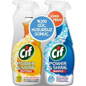 Power & Shine Mutfak 750 ml & Banyo 750 ml Süper Fırsat Seti