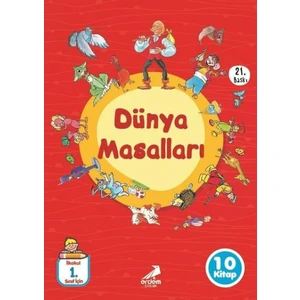 1. Sınıflar İçin Dünya Masalları (10 Kitap)