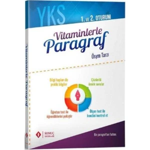 Sonuç Yayınları  TYT -AYT 1. ve 2. Oturum Vitaminlerle Paragraf 202