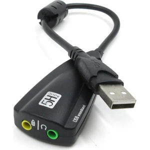 Usb2.0 Sanal 7.1 Kanal 3D Ses Kartı 5Hv2
