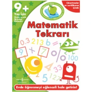İş Bankası Kültür Yayınları - Ödeve Yardımcı Matematik Tekrarı 9+ yaş