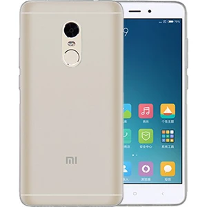 Xiaomi Redmi Note 4X Transparent Soft Kılıf Beyaz