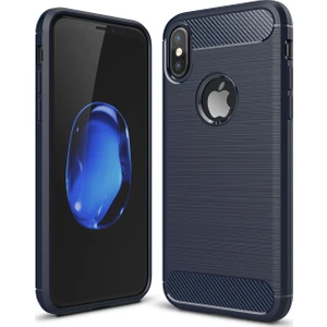 Apple iPhone X Room Silikon Kılıf Lacivert