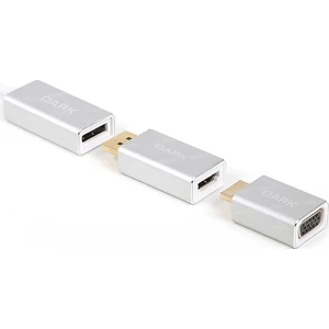 USB 3.1 Type C - Display Port / HDMI / VGA 6in1 Dönüştürücü (DK-AC-U31X6)
