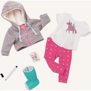 Our Generation Kıyafet Seti - Deluxe Get Well Soon