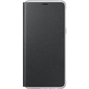 Galaxy Siyah A8 Plus (2018) Neon Flip Kılıf-FE-FA730PBEGWW