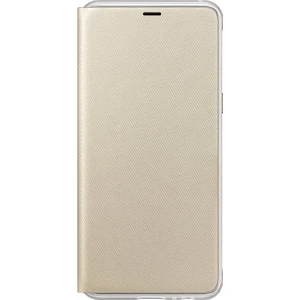 Galaxy Altın A8 Plus (2018) Neon Flip Kılıf-EF-FA730PFEGWW