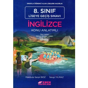 Esen Yayınları 8. Sınıf LGS İngilizce Konu Anlatımlı