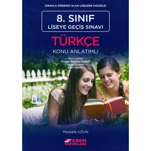 Esen Yayınları 8. Sınıf LGS Türkçe Konu Anlatımlı