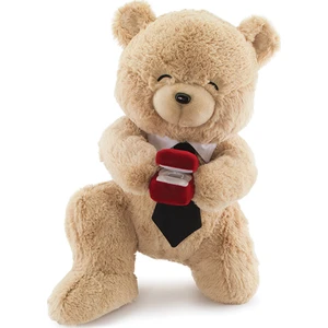 Neco Plush Fluffy Tek Taş Serenat Ayı 45 cm