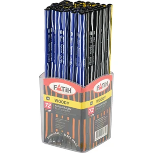 Siyah Lata Woddy Kurşunkalem  72'Li