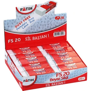 Fs20 Beyaz Silgi 20 Adet