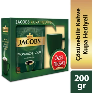 Monarch Gold 200 gram Kupa Hediyeli !