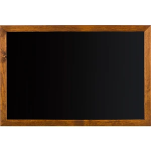 90 Cm  X 130 Cm  Doğal Ahşap Çerçeve Duvara Monte Kara Tahta (Tebeşir Tahtası)