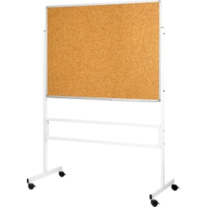 120 Cm  X 140 Cm  Mobil Ayaklı Tek Yüzlü Mantar Pano