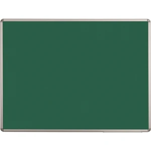 90 Cm  X 200 Cm  Alüminyum Çerçeve Duvara Monte Yeşil Kumaşlı Pano