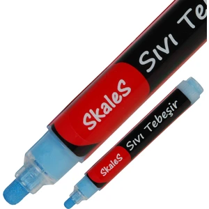 Mavi Sıvı Tebeşir Kalemi