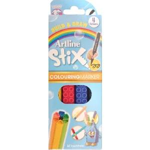 Stix Brush Marker Set 4lü