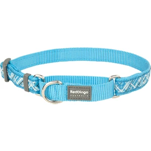 Reddingo Flanno Desenli Turkuaz Köpek Boyun Tasması 20Mm