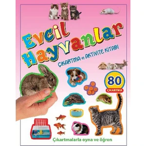 Evcil Hayvanlar - Çıkartma Aktivite Kitabı - Pıtchall - Gunzıe