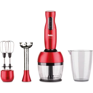 Lucca Kırmızı 1000 W Blender Seti