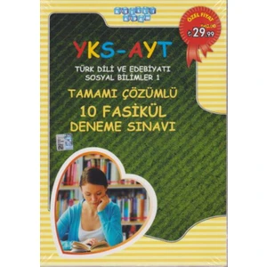 Akıllı Adam Yks-Ayt Türk Dili Ve Edebiyatı-Sosyal Bilimler 1 Tamamı Çözümlü 10 Fasikül Deneme Sınavı