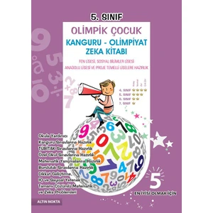 5. Sınıf Olimpik Çocuk Kanguru - Olimpiyat Zeka Kitabı Tamamı Çözümlü