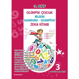 3. Sınıf Olimpik Çocuk Bilsem - Kanguru - Olimpiyat Zeka Kitabı Tamamı Çözümlü