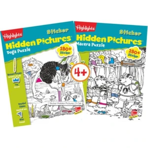 Highlights Sticker Hidden Pictures 2'li Set