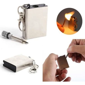 Zippo Benziniyle Calisan Metal Kibrit Cakmak