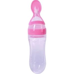 Yumuşak Silikon Kaşıklı Biberon Gıda Takviyesi 90 ml
