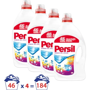 Jel Sıvı Çamaşır Deterjanı Color 46 Yıkama 4'lü
