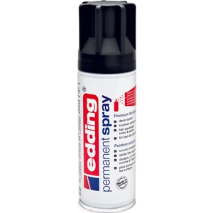Permanent Akrilik Spray Boya Black Mat 901